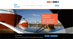 Desktop Screenshot of britishports.org.uk